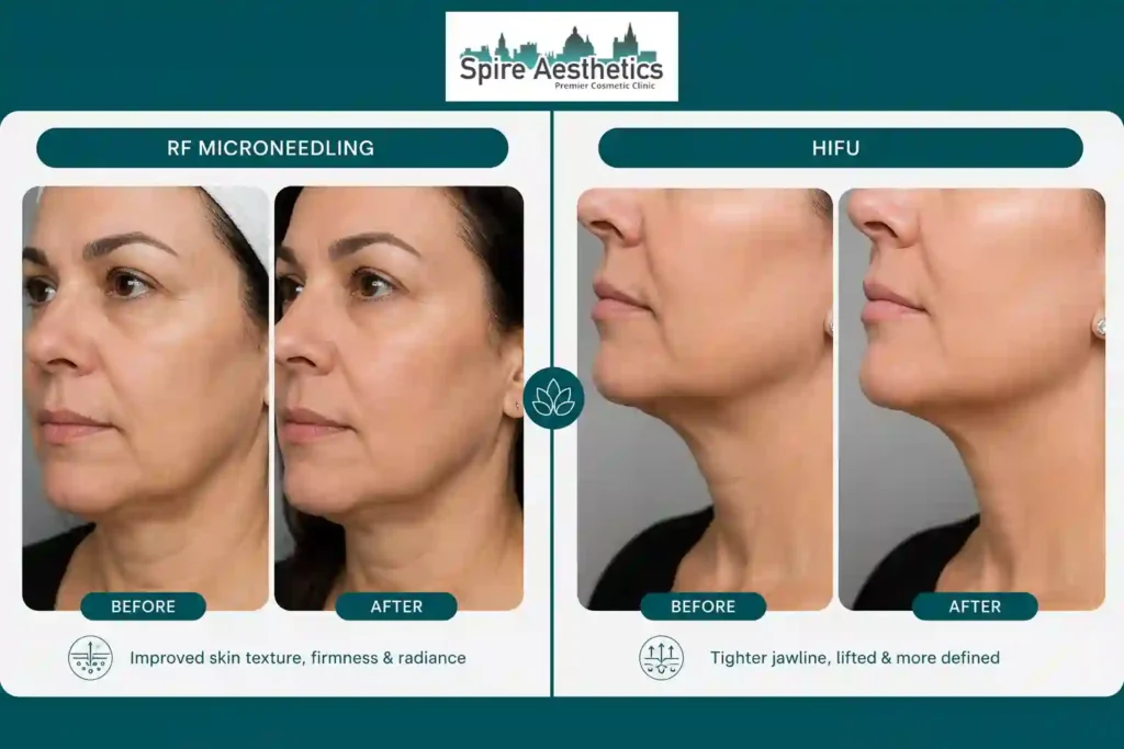 Can RF Microneedling and HIFU Be Combined Gateshead?